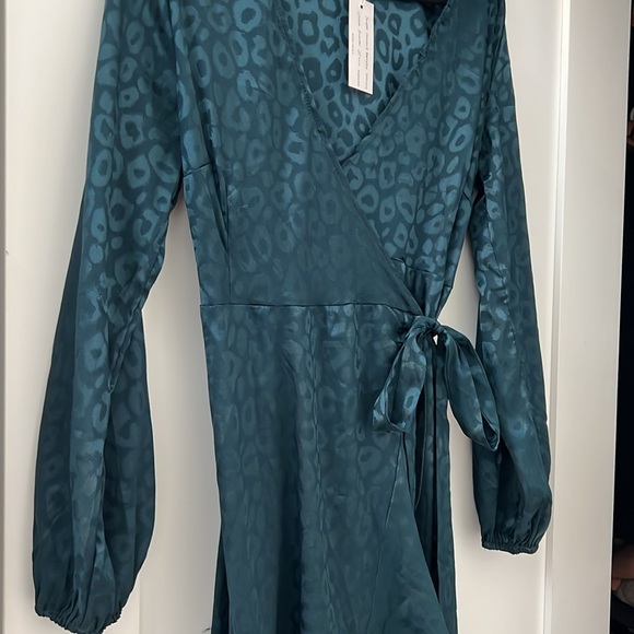 Midi high low wrap dress - Picture 2 of 3